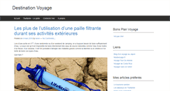 Desktop Screenshot of destination-voyage.com